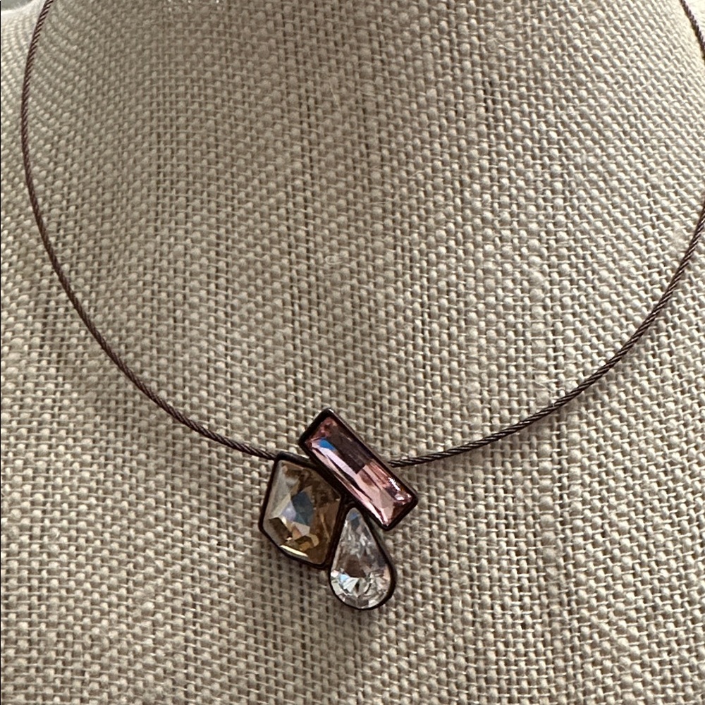 🧡 Touchstone Crystal by Swarovski Choker 🧡